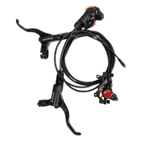 Kit de freinage hydraulique Zoom complet (étriers + leviers G/D) – OUXI V8